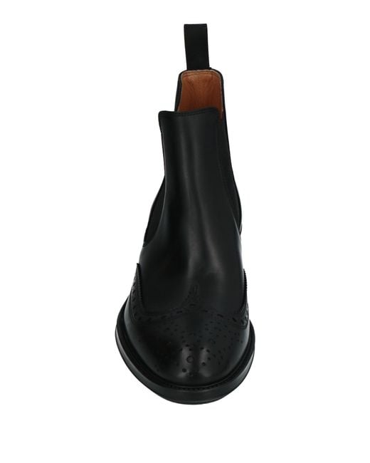 Doucal's Black Ankle Boots for men
