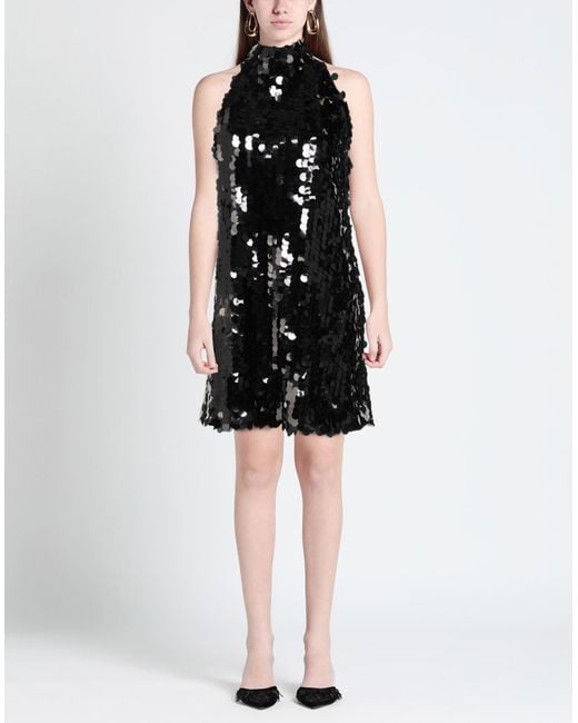 Robe Courte ACTUALEE en coloris Black