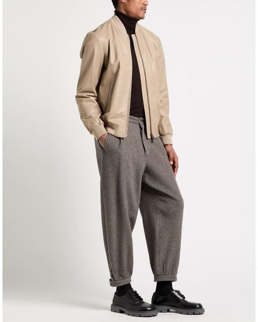Add Natural Jacket Ovine Leather for men