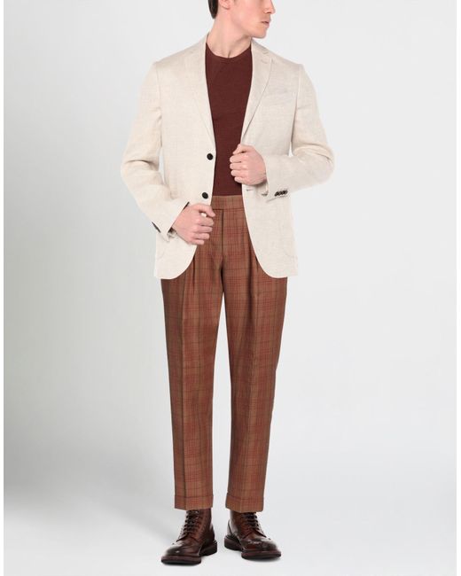 Berwich Brown Trouser for men