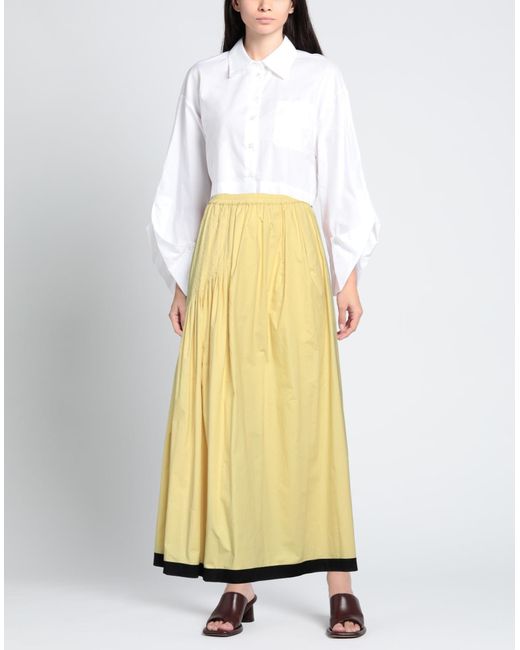 Gentry Portofino Yellow Maxi Skirt