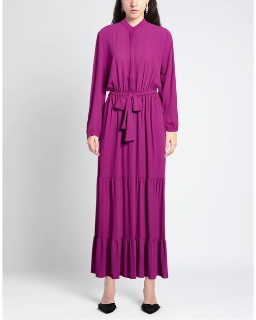 Soallure Purple Maxi Dresses