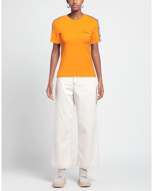 Chiara Ferragni Orange T-shirt