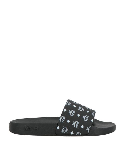MCM Black Sandals