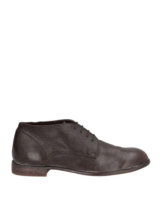 Moma Brown Ankle Boots Calfskin for men