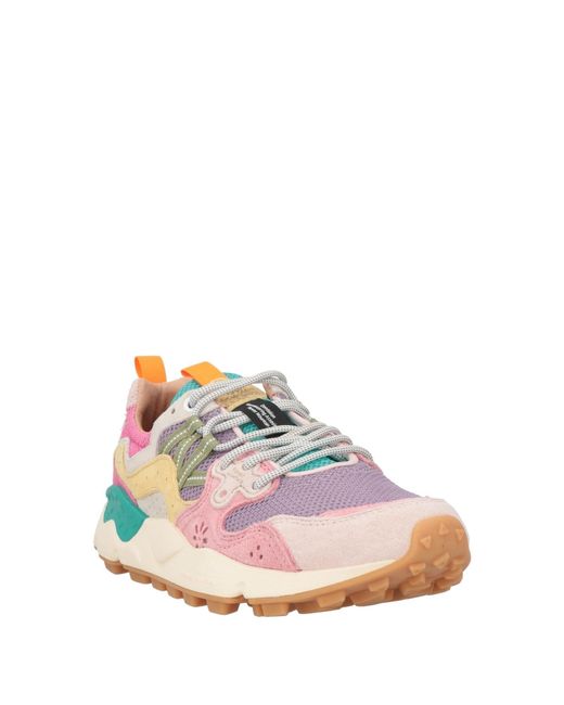 Flower Mountain Pink Trainers