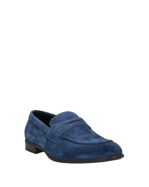 Doucal's Blue Loafers for men