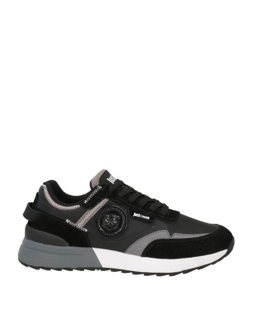 Just Cavalli Black Sneakers for men