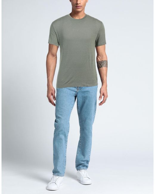 Fedeli Gray T-shirt for men