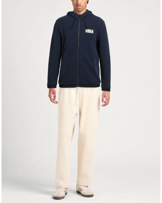 EA7 Blue Sweatshirt for men