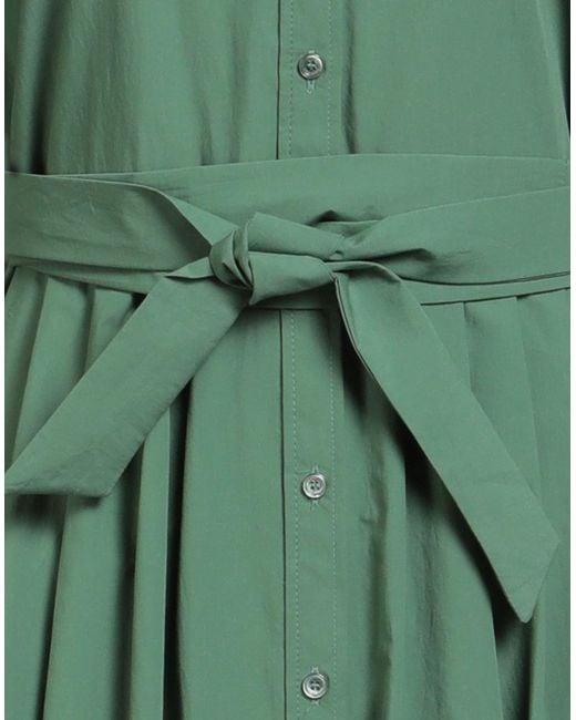 Weekend by Maxmara Green Midi Dress