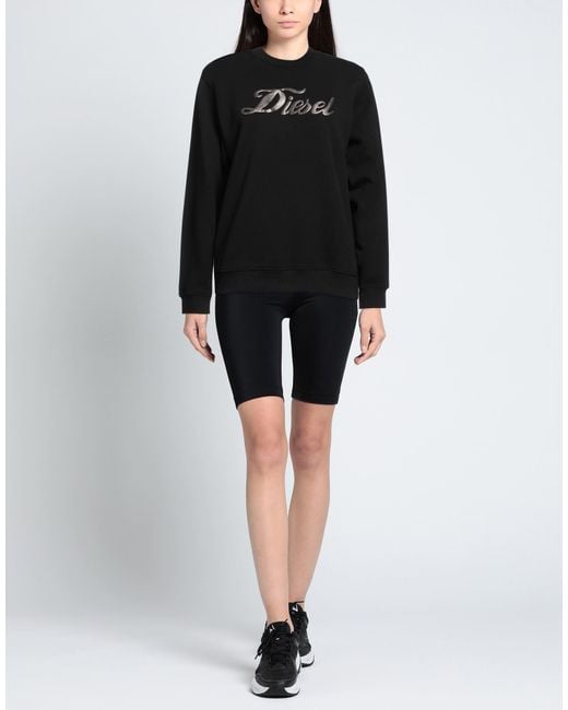 DIESEL Black Sweatshirt