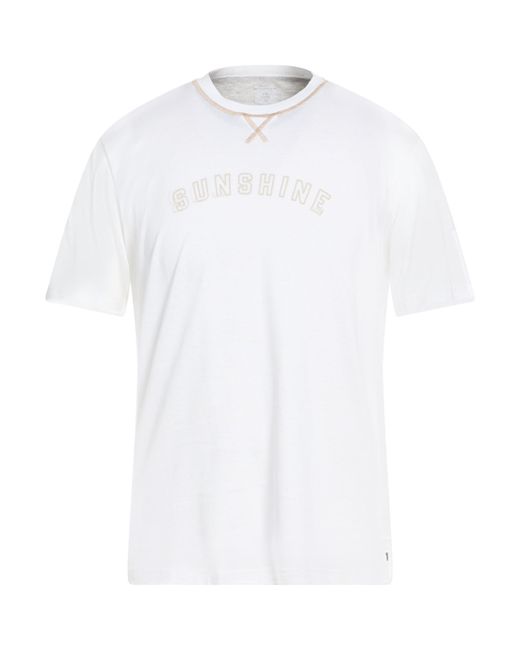 Eleventy White T-Shirts for men