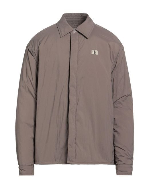 Calvin Klein Brown Jackets for men