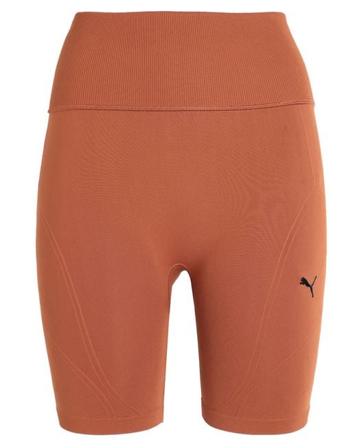 PUMA Orange Shorts & Bermuda Shorts