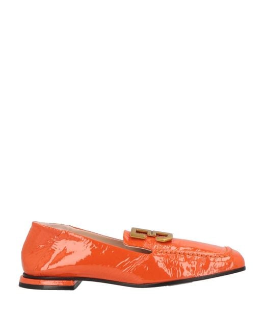 Fabi Orange Loafer