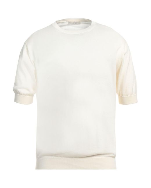 Pullover FILIPPO DE LAURENTIIS de hombre de color White