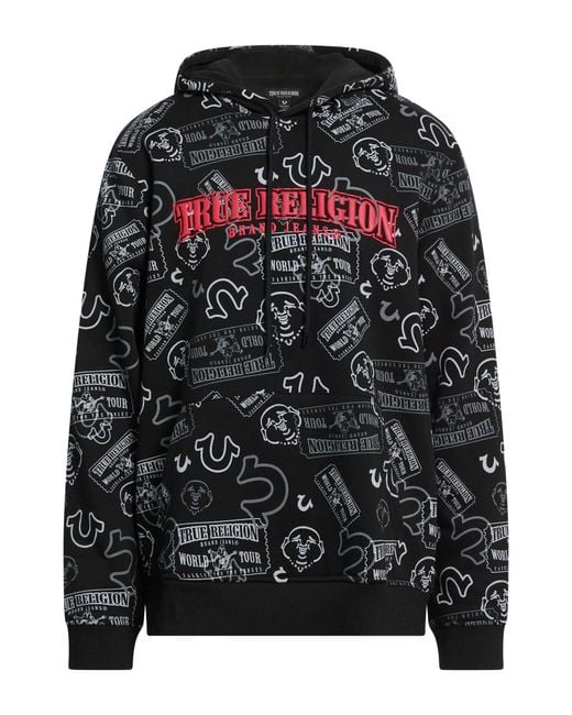 True Religion Black Sweatshirts for men