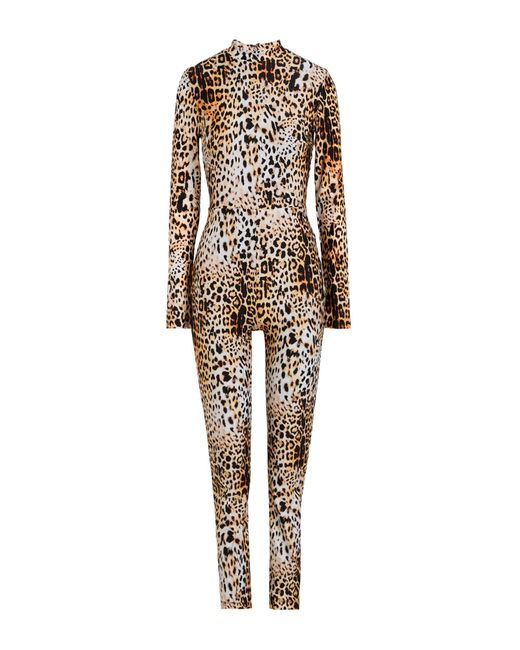 Halpern White Jumpsuit Polyamide, Elastane