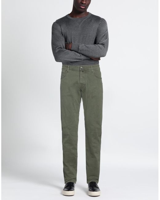 Jacob Cohen Green Trouser for men