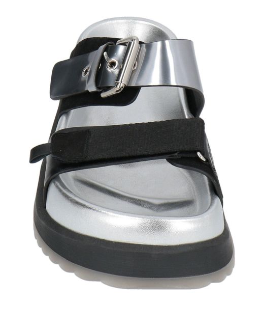 Premiata Black Sandals Leather
