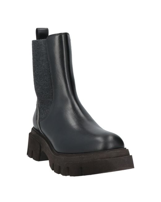 Brunello Cucinelli Stiefelette in Black für Herren