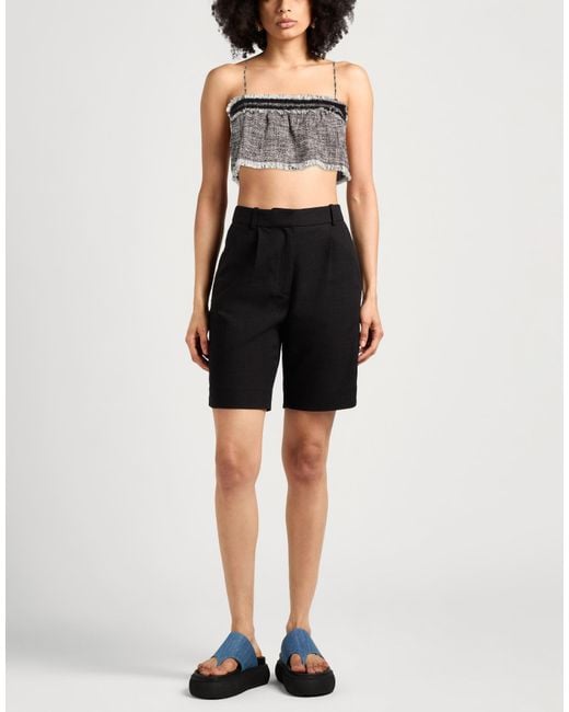 Top MSGM de color Gray