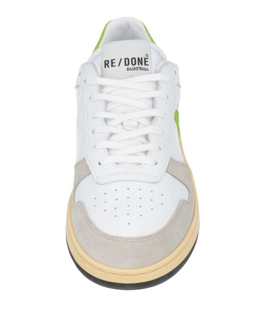 Re/done White Sneakers