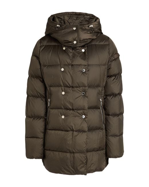 Moorer Green Puffer Polyamide