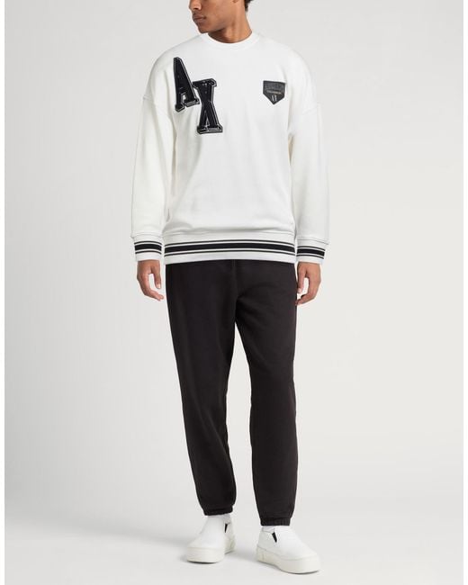 ARMANI EXCHANGE Gray Sweatshirts for men