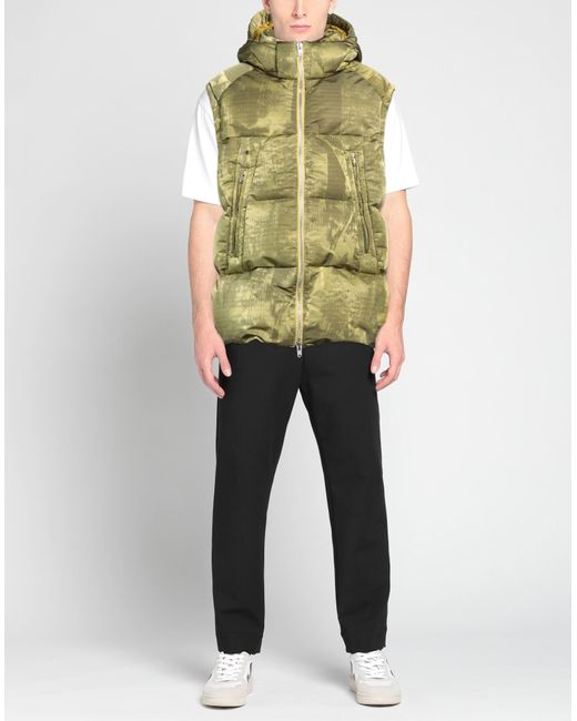 Y-3 Green Gilet for men