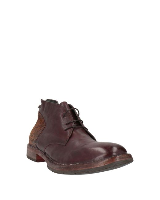 Moma Brown Ankle Boots Leather for men
