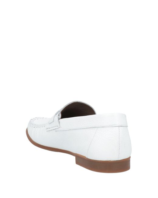 Baldinini White Loafers for men