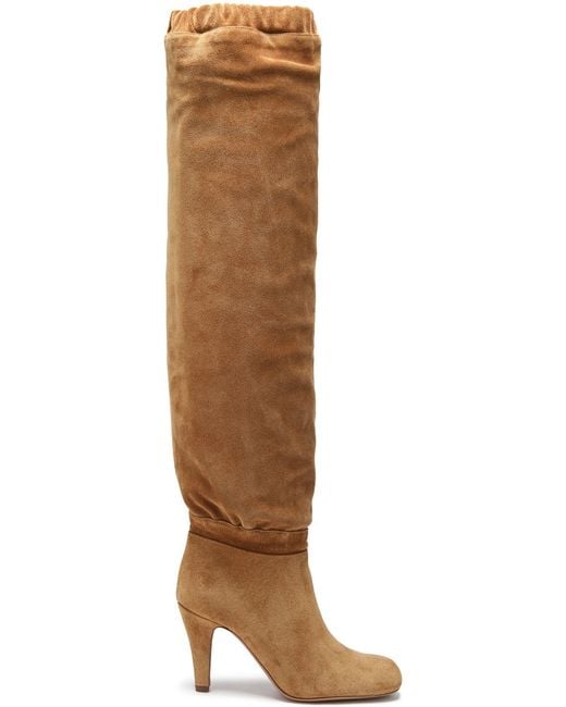 Chloé Brown Camel Boot Soft Leather