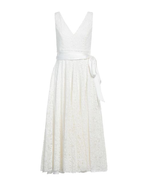 ATELIER LEGORA White Midi Dress