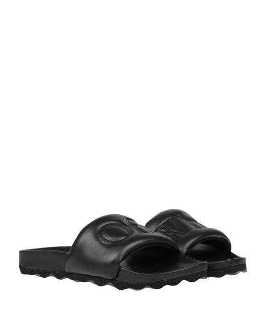 Off- sandales noires à logos Off-White c/o Virgil Abloh pour homme en coloris Black
