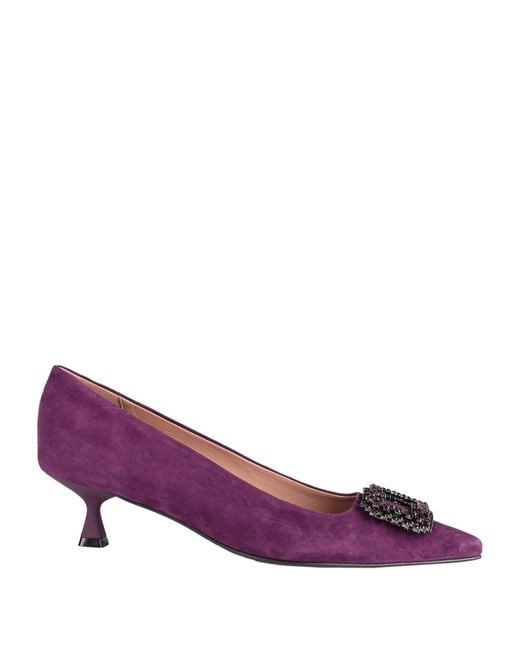 Bianca Di Purple Pumps
