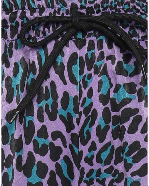 Gaelle Paris Blue Pants Polyester