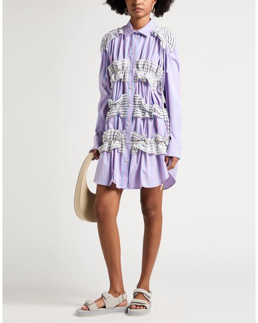 Robe Courte MSGM en coloris Purple