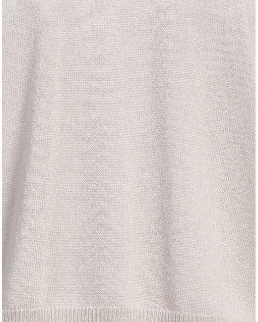 Fabiana Filippi White Rollkragenpullover