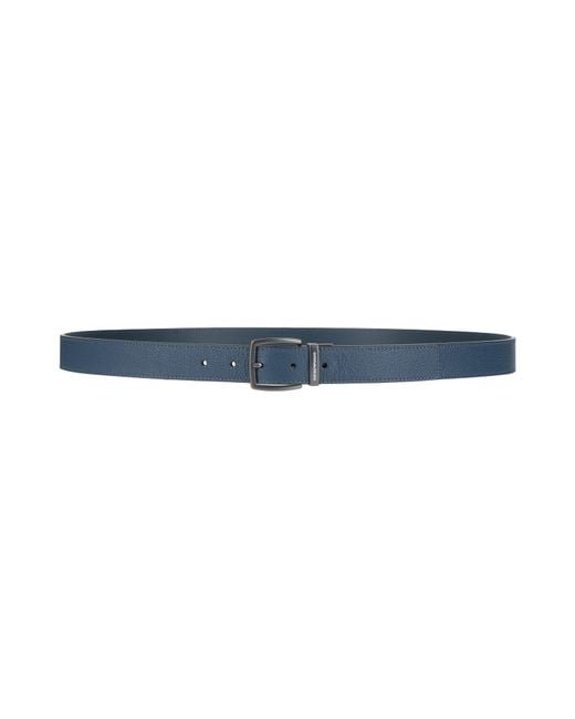 Emporio Armani Blue Belt Leather for men