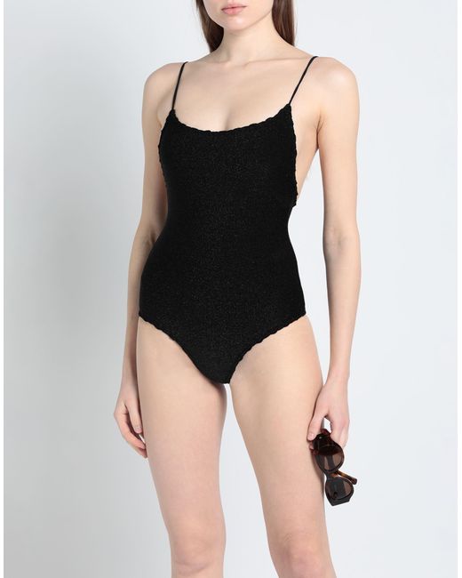Anjuna Black One-piece Swimsuit