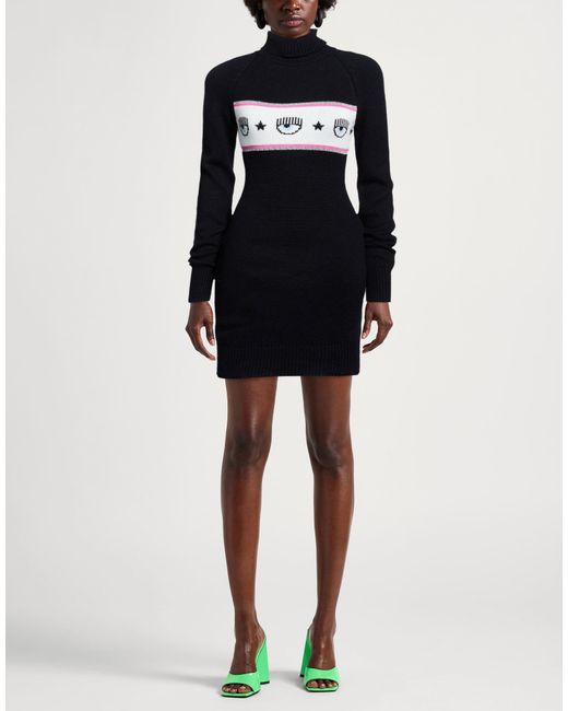 Chiara Ferragni Black Mini Dresses