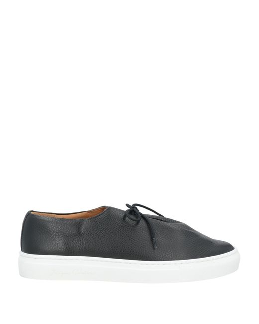 Jacques Soloviere Gray Sneakers Leather for men