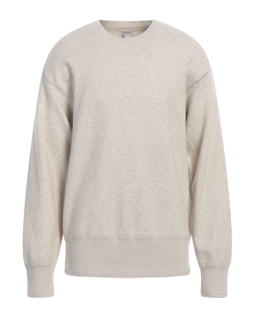 Burberry Sweater Wool Polyamide Elastane in White for Men Lyst UK