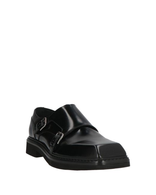 Dolce & Gabbana Black Loafers Leather for men