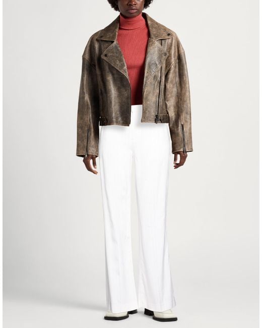Dondup White Trouser