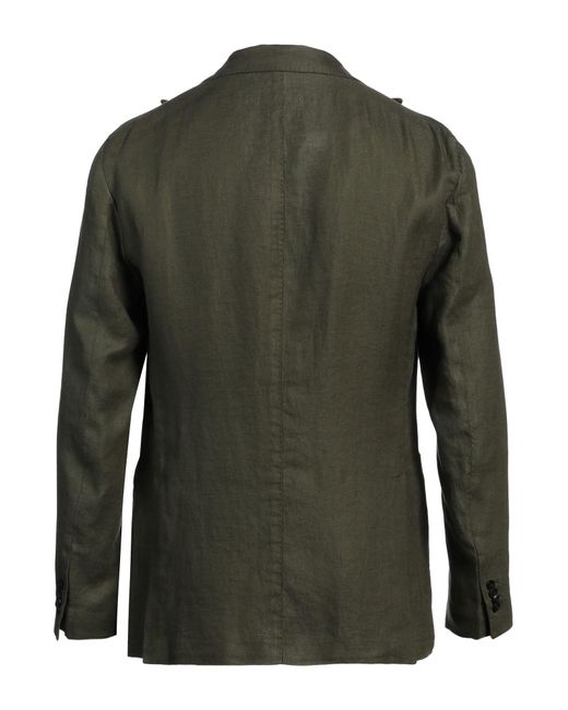 Americana Boglioli de hombre de color Green