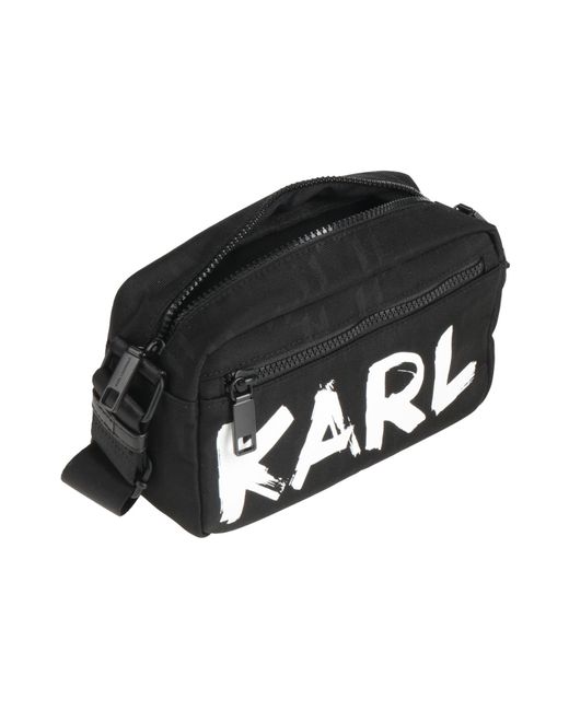 Karl Lagerfeld Black Cross-body Bag for men