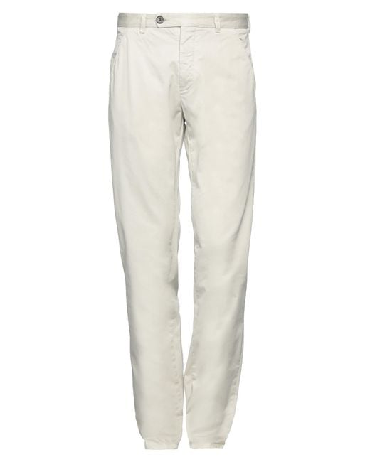 14 Bros White Pants for men